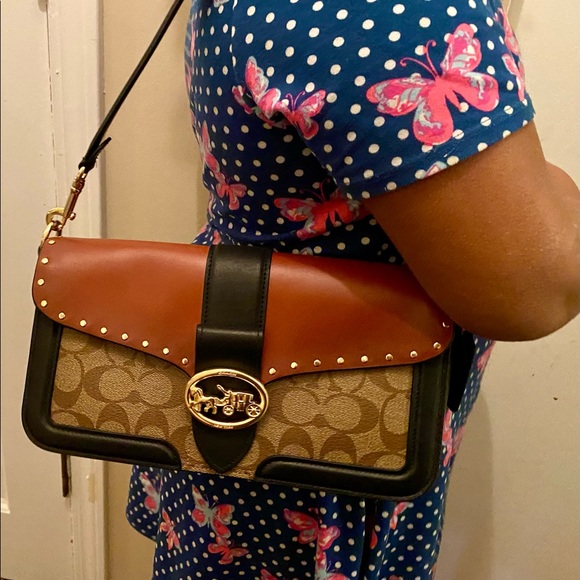 Coach Georgie Handbag - Picture 12 of 15